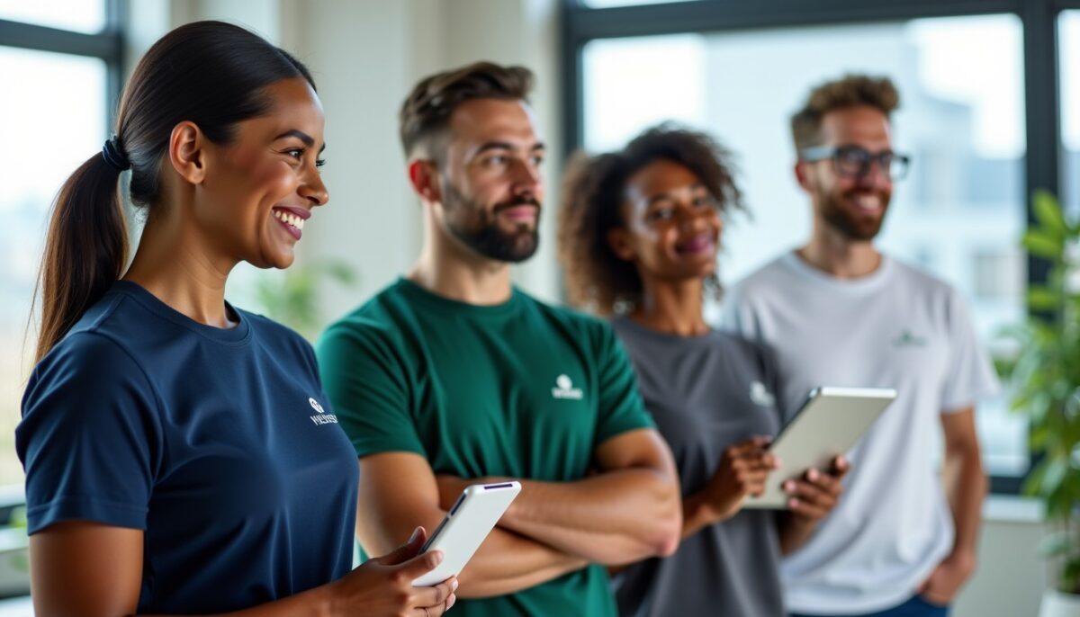 Personnalisation tee-shirts B2B : guide complet pour équipes et événements pro, du choix matière aux tailles